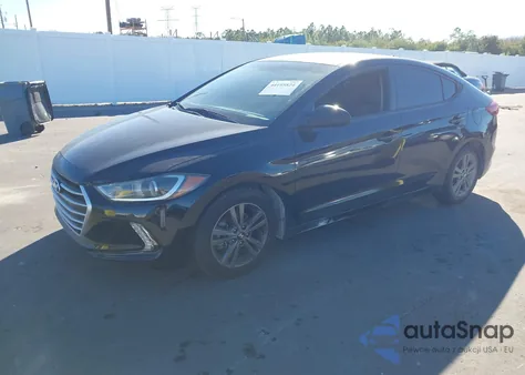 2018 Hyundai Elantra Value Edition z USA, uszkodzony, nr VIN 5NPD84LF9JH357876
